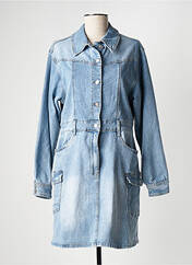 Robe courte bleu PLACE DU JOUR pour femme seconde vue