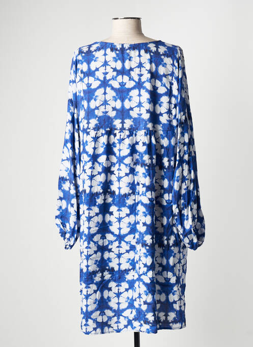 Robe mi-longue bleu C'MELODIE pour femme