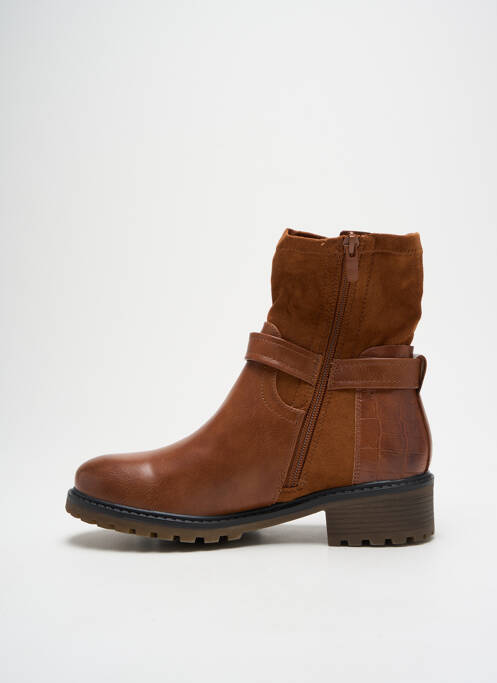 Bottines/Boots marron ERYNN pour femme