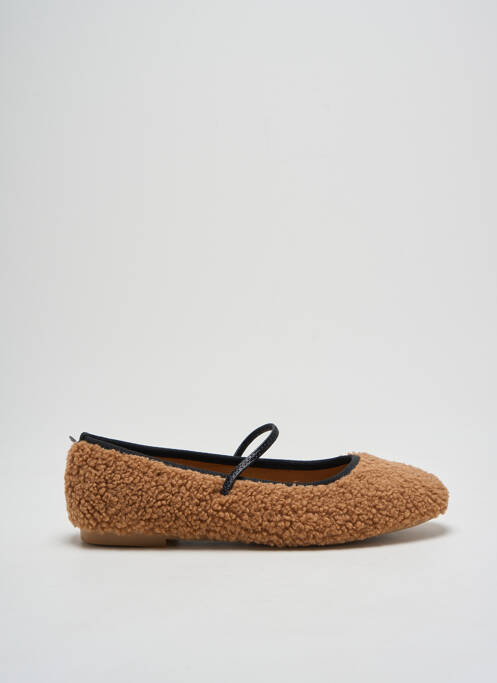 Ballerines marron IDEAL SHOES pour femme
