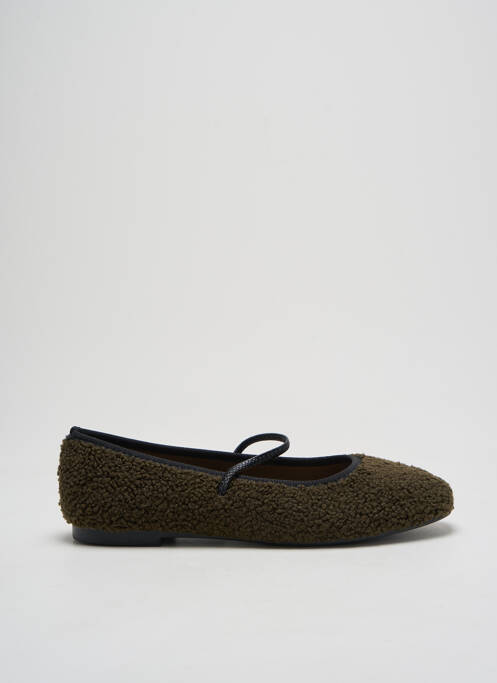 Ballerines vert IDEAL SHOES pour femme