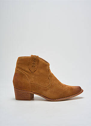 Bottines/boots bout pointu talon de 4 à 6cm marron SERGIO TODZI femme