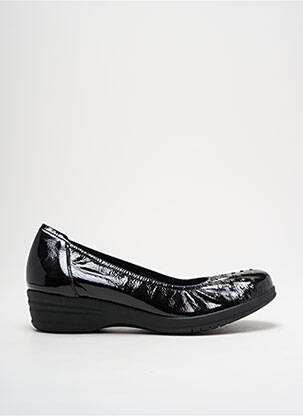 Ballerines semelle amovible talon de 4 à 6cm noir SABRINAS femme