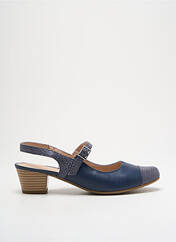 Sandales/Nu pieds bleu SWEET pour femme seconde vue