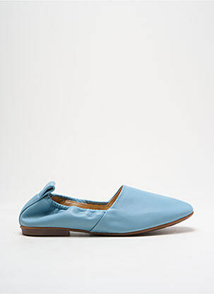 Mocassins chiquet talon plat jusqu'à 3cm bleu SABRINAS femme