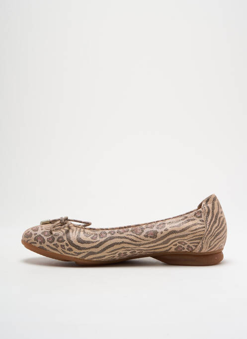 Ballerines impression talon plat jusqu'à 3cm beige SABRINAS femme