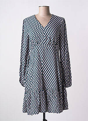 Robe courte manches longues manches longues violet B.YOUNG femme