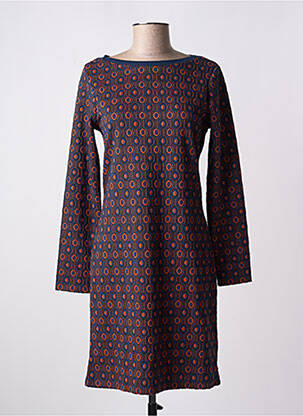 Robe courte manches longues manches longues bleu LA FIANCEE DU MEKONG femme