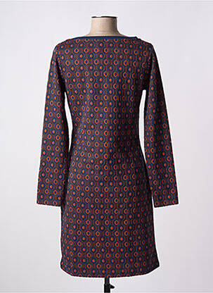 Robe courte manches longues manches longues bleu LA FIANCEE DU MEKONG femme