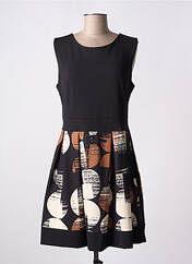 Robe courte noir LILI & CAROLINE pour femme seconde vue