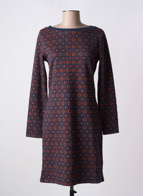 Robe courte manches longues manches longues bleu LA FIANCEE DU MEKONG femme