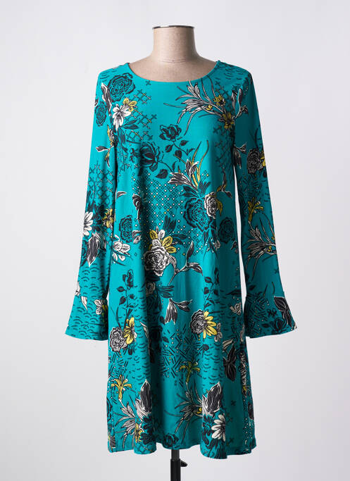 Robe courte vert LA FIANCEE DU MEKONG pour femme