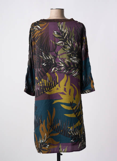 Robe courte violet JULIE GUERLANDE pour femme