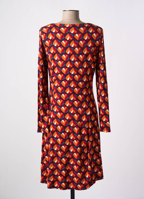 Robe mi-longue orange SURKANA pour femme