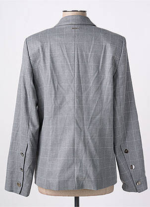 Blazer poignets boutonnés gris JULIE GUERLANDE femme