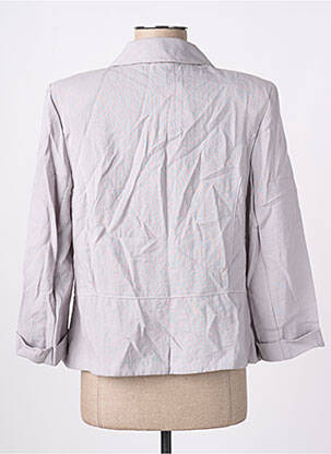 Blazer fausses poches gris CHRISTINE LAURE femme