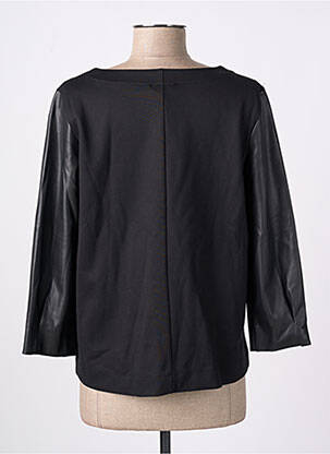 Top stretch manches 3/4 noir STREET ONE femme