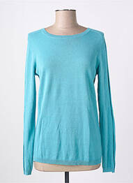Pull stretch manches longues bleu CECIL femme