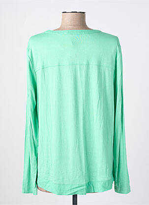 Blouse manches longues manches longues vert CECIL femme
