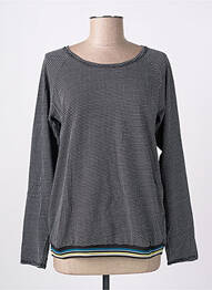 Pull stretch manches longues noir CECIL femme