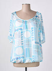 Blouse bleu CHRISTINE LAURE pour femme seconde vue