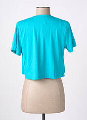 Gilet manches courtes bleu CHRISTINE LAURE pour femme seconde vue