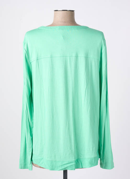 Blouse manches longues manches longues vert CECIL femme