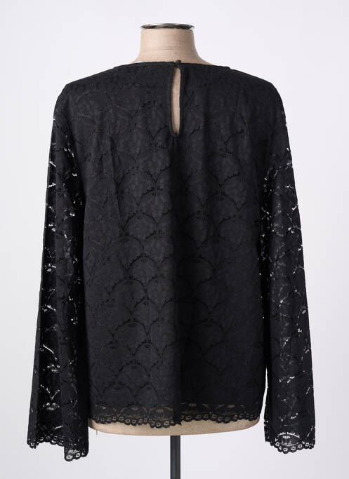 Top col rond manches longues noir B.YOUNG femme