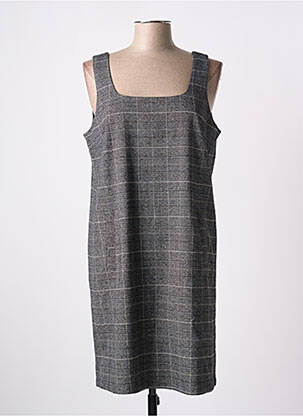 Robe courte sans manche sans manche gris C'EST BEAU LA VIE femme
