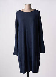 Robe pull stretch manches longues bleu CECIL femme