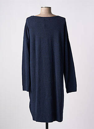 Robe pull stretch manches longues bleu CECIL femme