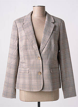 Blazer poches marron JULIE GUERLANDE femme
