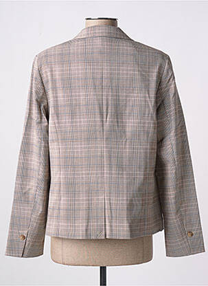 Blazer poches marron JULIE GUERLANDE femme