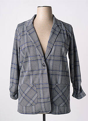 Blazer poches bleu JENSEN femme