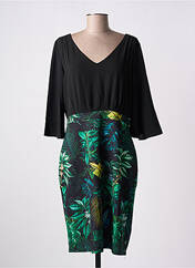 Robe mi-longue noir SMASHED LEMON pour femme seconde vue