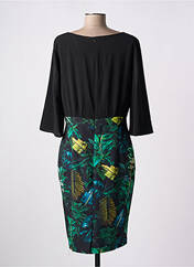 Robe mi-longue noir SMASHED LEMON pour femme seconde vue