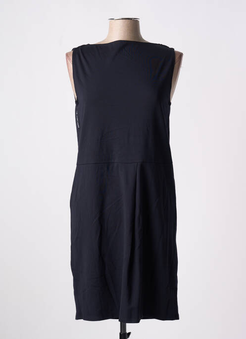 Robe courte sans manche sans manche bleu POISSONS BLANCS femme