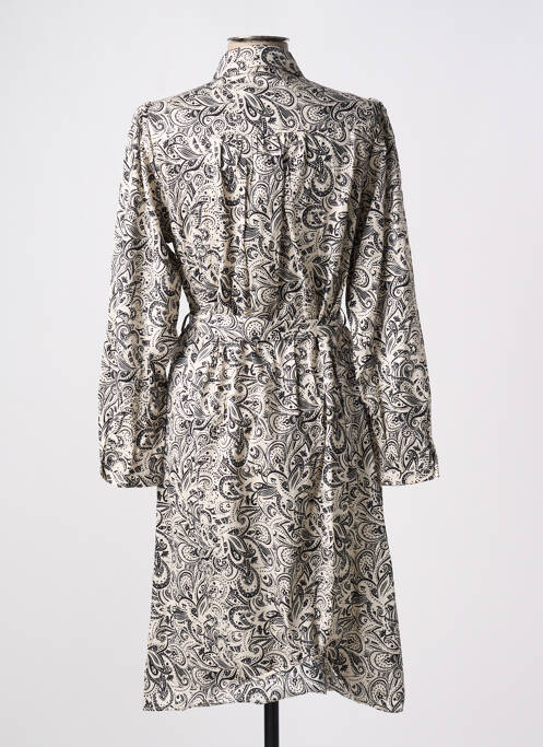 Robe mi-longue noir C'EST BEAU LA VIE pour femme