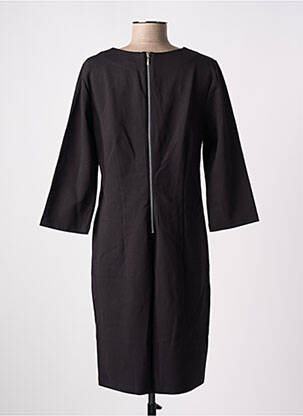 Robe mi-longue manches longues manches longues noir C'EST BEAU LA VIE femme