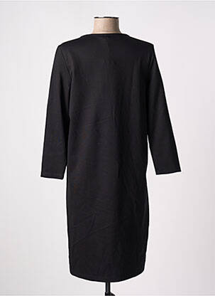 Robe courte manches longues manches longues noir STREET ONE femme