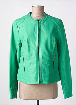 Veste casual col rond vert B.YOUNG femme