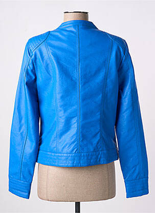 Veste casual col rond bleu B.YOUNG femme