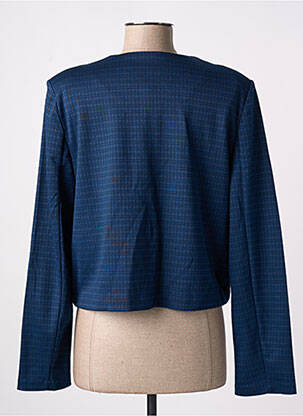 Veste casual col rond bleu B.YOUNG femme