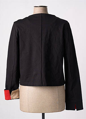 Veste casual col rond noir DIANE LAURY femme