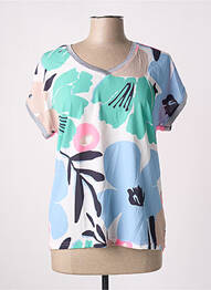 T-shirt imprimé fantaisie manches courtes rose JENSEN femme