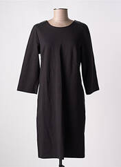 Robe mi-longue noir C'EST BEAU LA VIE pour femme seconde vue
