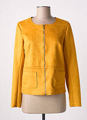 Veste casual jaune LILI & CAROLINE pour femme seconde vue