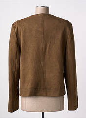 Veste casual marron CHRISTINE LAURE pour femme seconde vue