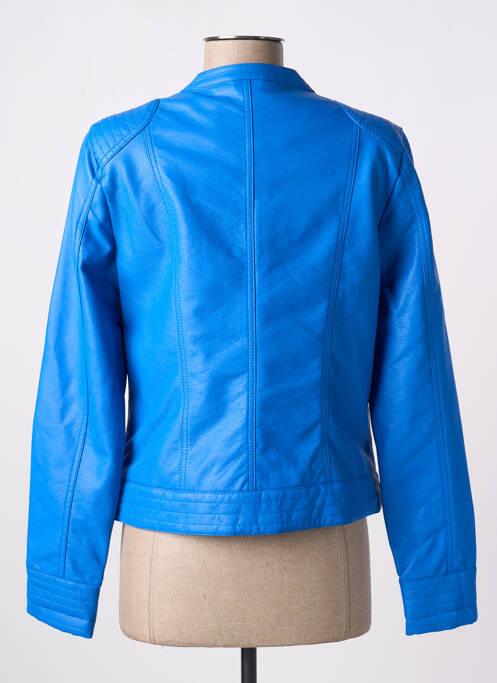 Veste casual col rond bleu B.YOUNG femme
