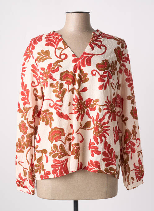 Blouse beige JULIE GUERLANDE pour femme